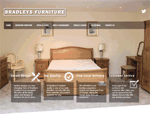 Tablet Screenshot of bradleysfurniture.co.uk